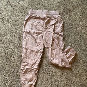 Womens linen jogger pants